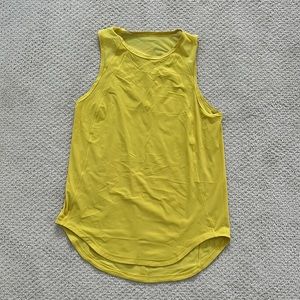 Yellow Lululemon Tank